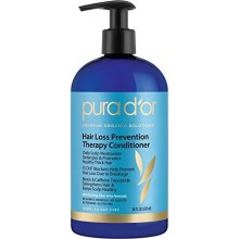 PURA D'OR prévention de perte de cheveux thérapie Conditioner, 16 Fluid Ounce