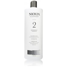 Nioxin Cleanser, System 2 (Fine/Noticeably Thinning )shampooing, 33.8 Ounce