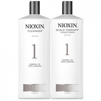 Nioxin System 1 Cleanser & Scalp Therapy DUO Set (33.8oz) each