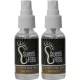 Set of 2 Shoe Deodorizing Spray - Sweet Feet Spray - Black Label