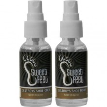 Set of 2 Shoe Deodorizing Spray - Sweet Feet Spray - Black Label