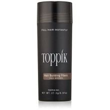 TOPPIK Hair Building Fibers, Medium Brown, 0.97 oz.