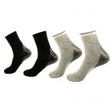 Makhry 2 Pairs Moisturizing Silicone Gel Socks for Dry Hard Cracked Skin Open Toe Comfy Recovery Socks Day Night Care For