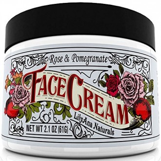 Crema Facial Hidratante (2 oz) 95% natural anti envejecimiento cuidado de la piel