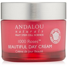 Andalou Naturals 1000 Roses Beautiful Day Cream, 1.7 Ounce