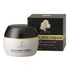 Black Seed Facial Cream/Lighter, Firmer Skin/Contains Black Seed Oil and Herbal Extracts. by Madina