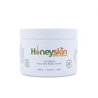 El eccema Crema de reparación para Cara y Cuerpo (8 onzas) contra la picazón, calmante, hidratante orgánica, rosácea, psoriasis,