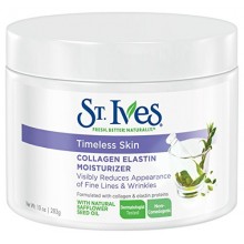 St. Ives Timeless Skin Facial Moisturizer, Collagen Elastin 10 oz