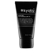 Kyoku For Men Hydratant SPF 15 | Soins de la peau pour les hommes qui vous aideront dans le traitement de l'acné pour les hommes