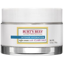Las abejas de Burt Intense Crema Hidratación Noche, 1,8 Onzas