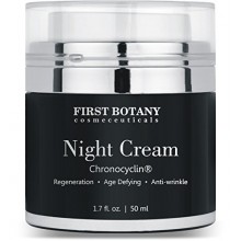 Advanced Night Repair Cream and Best Retinol Moisturizer 1.7 fl. oz. with Chronocyclin, Retinol & Echinacea Stem Cells - An