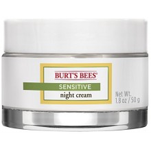 Burt's Bees Night Cream for Sensitive Skin, 1.8 Ounces