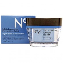 Boots No7 Lift and Luminate Night Cream, 1.6 Fl. Oz.