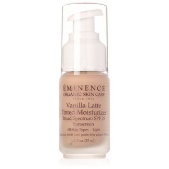 Eminencia Vainilla Latte Tinted Moisturizer SPF 25, 1.2 onza