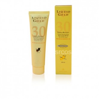 Anna Lotan Liquid Gold Tinted Day Crème Hydratante SPF-30