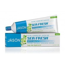 Jason mar fresca pasta de dientes, Deep Sea menta verde, de 6 onzas