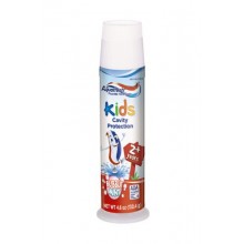 Aquafresh niños pasta de dientes, Bubblemint, 4,6 onzas (paquete de 6)
