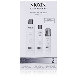 Nioxin 3 Piece System 2 Sensiblement Dilution pour Kit cheveux fins