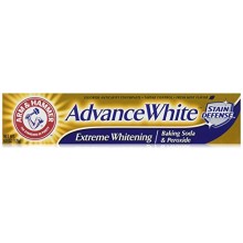 ARM &amp; HAMMER Avance blanca bicarbonato de sodio y peróxido de pasta de dientes, Extreme Whitening 4,3 oz (Pack de 3)