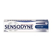 Sensodyne Toothpaste for Sensitive Teeth and Cavity Prevention, Maximum Strength, Cool Gel, 4-Ounce Tubes (Pack of 4)