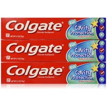Colgate Kid Protection Cavity Fluoride Toothpaste Bubble Fruit, 2,7 onces chacune (Pack 3)