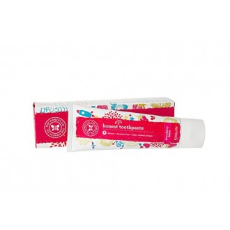 La société Honest - Natural, Fluoride-Free Kids Dentifrice - Strawberry Blast, 6 oz