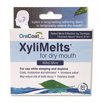 Orahealth Xylimelts mentas, Cajas 80-Count