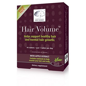 New Nordic cheveux Comprimés de volume, 90 Count