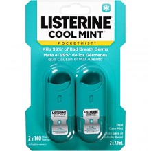 Listerine Cool Mint Pocketmist, 2 Contador