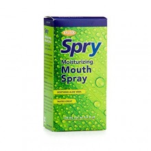 Spry Dental Defensa xilitol hidratante Boca Spray - Hierbabuena - 4.5 oz