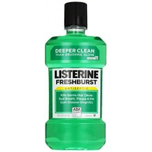 Listerine, enjuague bucal antiséptico adulto ráfaga fresca 1 litro