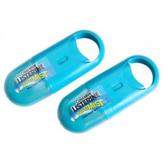 New Cool Mint Listerine Pocket Mist 2Packs of 7.7ml (0.26floz)