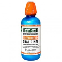 Therabreath Dentiste Fresh Breath Recommandé Rinçage Oral (Icy Mint, Pack of 1)