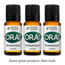 OraMD 3-pack - Dentiste Recommandé Worldwide Mouthwash 100% Pure pour déchaussement