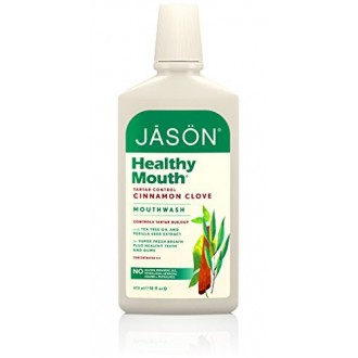 JASON naturel sain Mouth Naturellement combattent les bactéries Mouthwash 16,0 oz