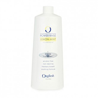 Oxyfresh Lemon Mint Mouthwash: For Long-Lasting Fresh Breath & Healthy Gums. Dentist recommended. Patented with Zinc and