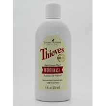 Thieves Fresh Essence Plus Mouthwash v.3 by Young Living Essential Oils - 8oz.