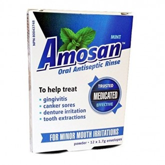 Amosan Oral Antiseptic Rinse - 68.635% Sodium Perborate Monohydrate
