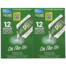 Smart Mouth Mouthwash, Taille Voyage - 10 ct - 2 pk