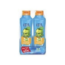Suave Apple Kids 3 en 1 Champú + Acondicionador + Body Wash (2) Botellas 22.5 fl oz