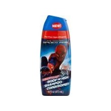 Spiderman 3-In-1 Body Wash-Shampoo-Conditioner 16 oz Berry Blast