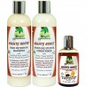 Fuente Mighty raíces del pimiento morrón JBCO 4 oz de champú y acondicionador 13 oz Combo