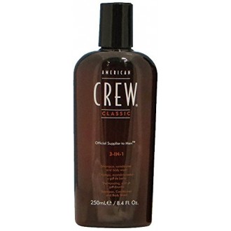 American Crew 3-in-1 Shampoo, Conditioner, Body Wash, 8.45 Ounce