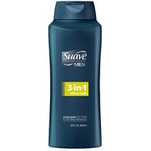Suave Men 3-in-1 Hair & Body Wash Citrus Rush 28 oz (Pack of 3)