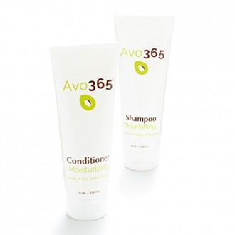 Avo365 - Nourishing Shampoo & Moisturizing Conditioner (bundle) made with Cold Pressed Avocado Oil, Honey, Rosemary, Biotin,