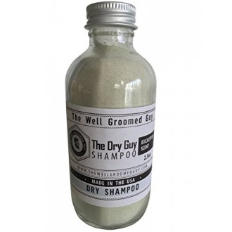 Shampooing sec Hair For Men By The Well Groomed Guy - Qualité Premium, huile Dépose Formule naturelle - Eucalyptus Parfum frais 