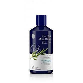 Shampoo engrosamiento Avalon Organics biotina del complejo B, 14 onza líquida