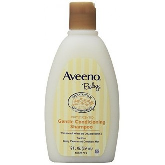 Aveeno Gentle Conditioning Baby Shampoo, 12 Ounce (Pack of 2)