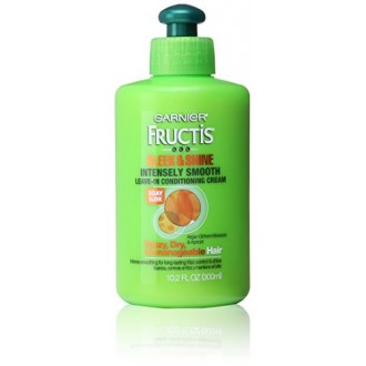 Garnier Fructis Sleek &amp; Shine Intensément lisse Leave-In Conditioning Cream, 10.2 Fl. Oz.