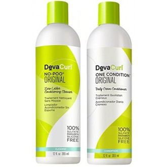 Devacurl No-poo Shampoo & Devacurl One Condition Duo - 12oz